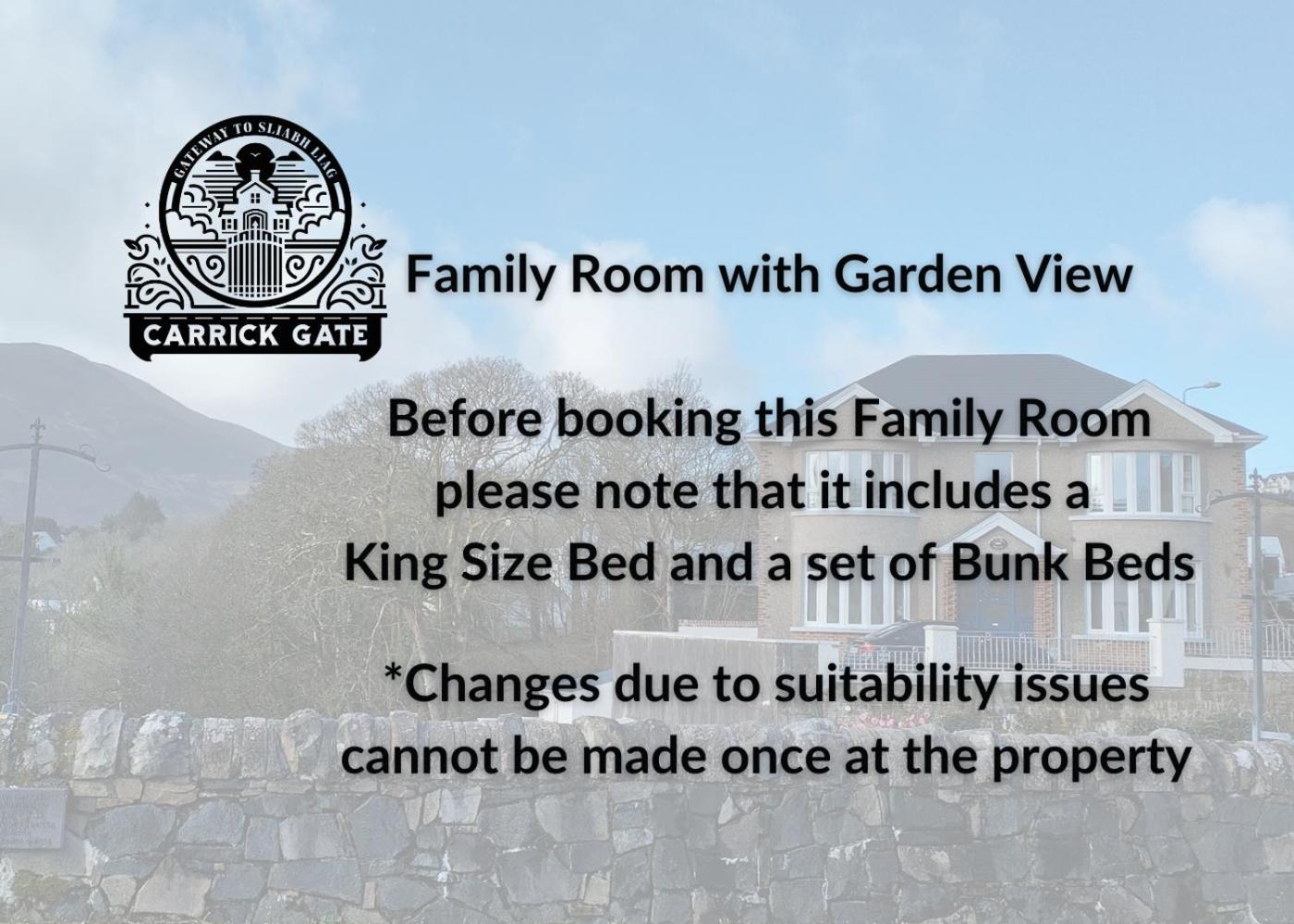 Carrick Gate Hotel Værelse billede